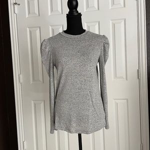 Lightweight cotton Top with puffed sleeves
